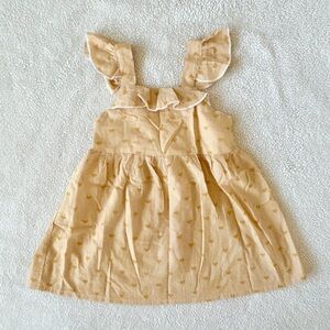 Toddler Ruffles Yellow Dress, Size 2T